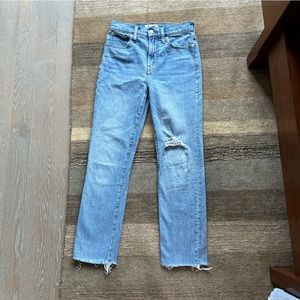 Madewell “the perfect vintage jean” - size 24